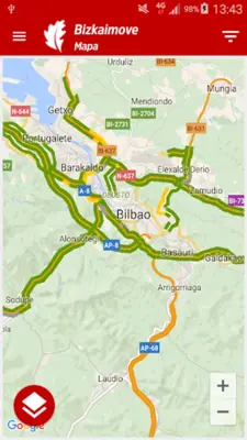 Bizkaimove android App screenshot 4